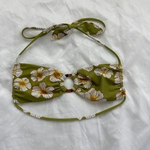 benoa swim citrine top